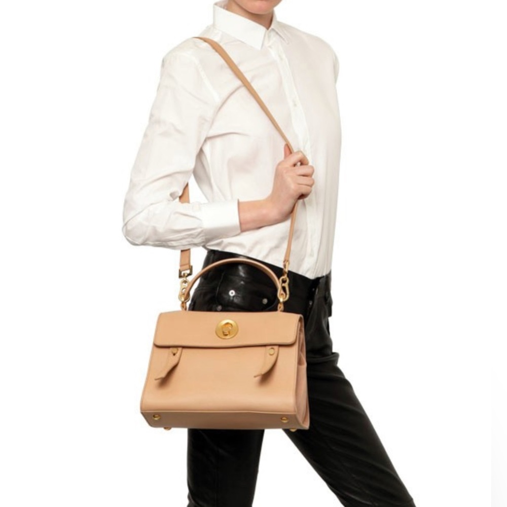 🛍 YSL Saint Laurent Muse Two Pre Owned Leather Satchel🛍